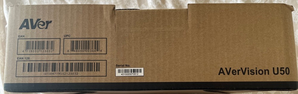 AVerVision U50 USB Visualizer Document Camera 1080p Flex Arm w/ USB Cable