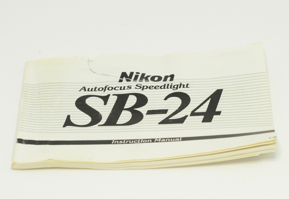 Nikon Speedlight SB-24 Shoe Mount Flash for Nikon