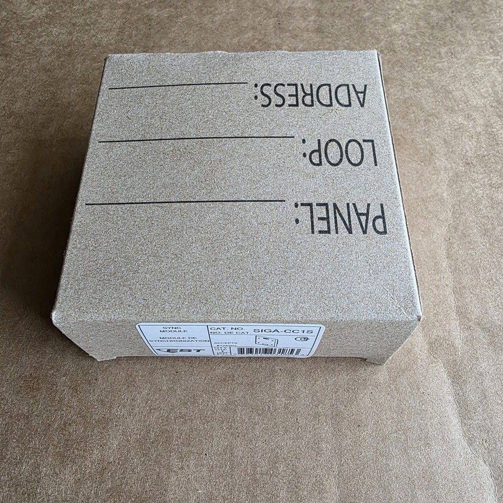 Edwards EST SIGA-CC1S SYNC Module - New