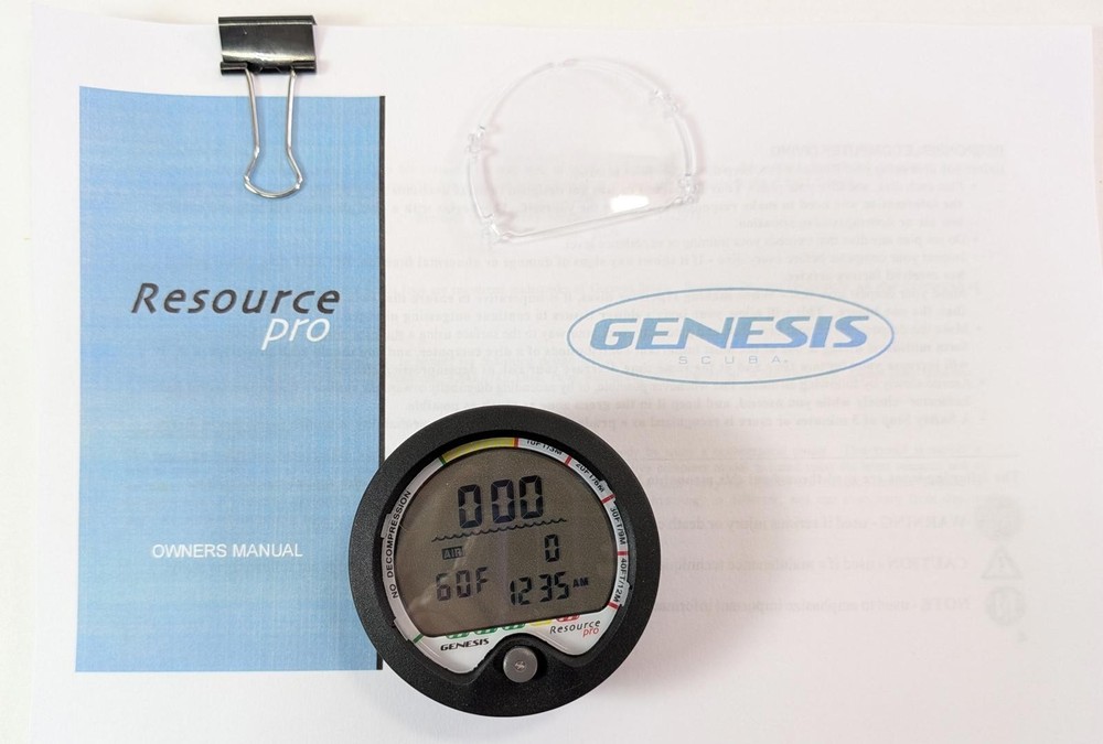 Genesis Resource Pro Puck Scuba Dive Diving Computer Module Air & Nitrox #5926