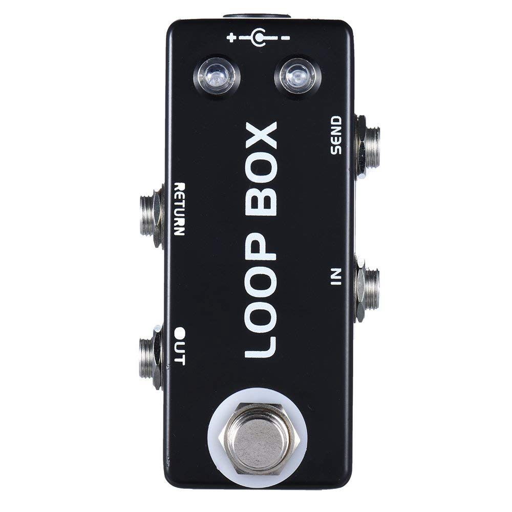 Guitar  Pedal Loop Box Switcher Channel Selection True Bypass U9B65397