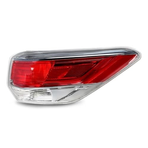 Outer Tail Light Passenger Side Compatible with Highlander 2014 2015 2016 Right