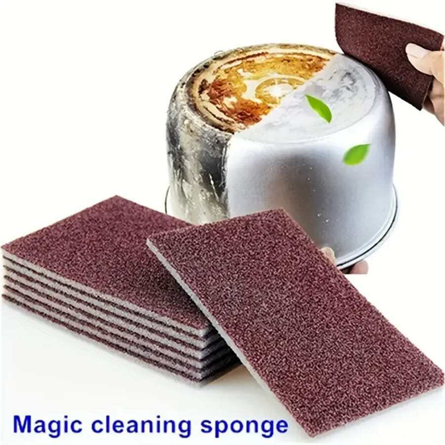 Magic Nano Emery Sponge Brush Kitchen Cleaning Sponge Tool Rust Clean Scrub