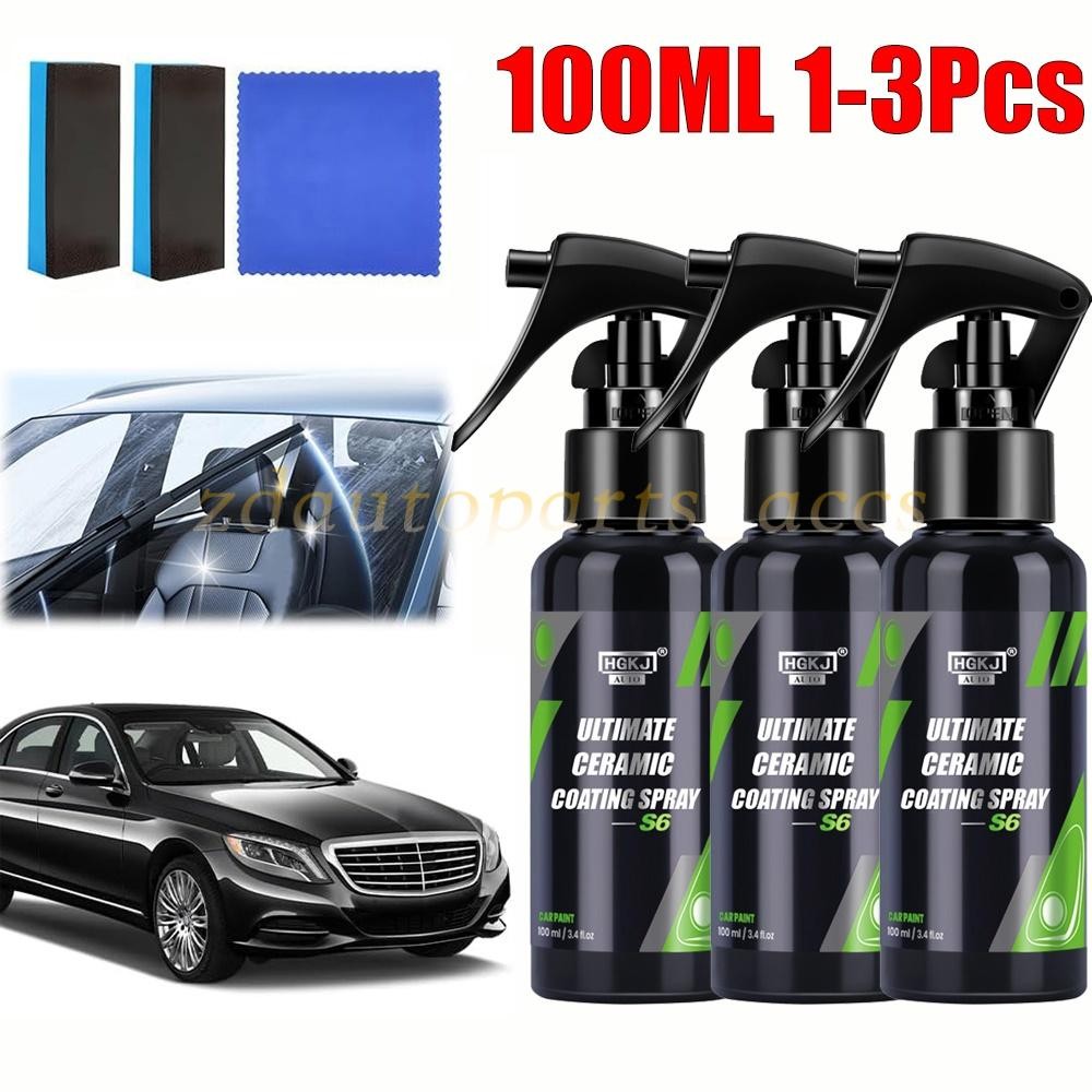 100ml Car Coating Spray Kit, 1/2/3 Pack Quick Effect Coating Agent