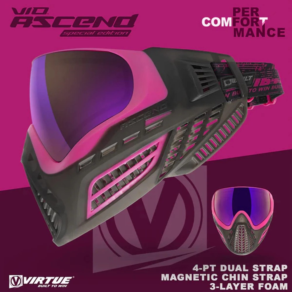 Virtue VIO Ascend Goggle Black Pink SE