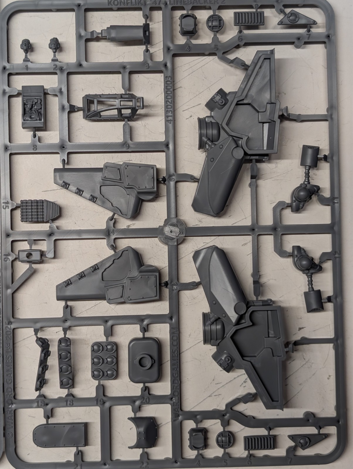 M2A5 Linebacker Medium Walker, Konflikt 47, Warlord Games