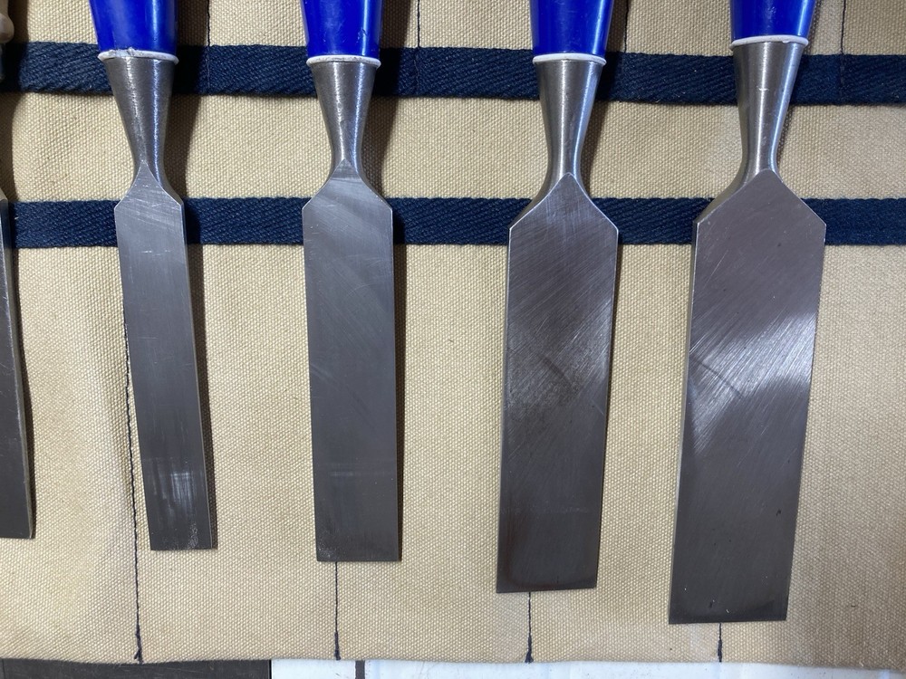 9 Piece Hand Forged Marples Chisel Set