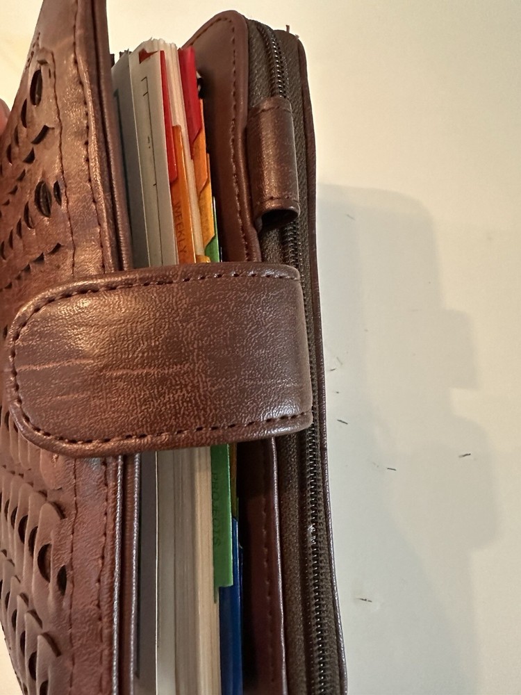 Vintage Diary Organiser with pockets 1999