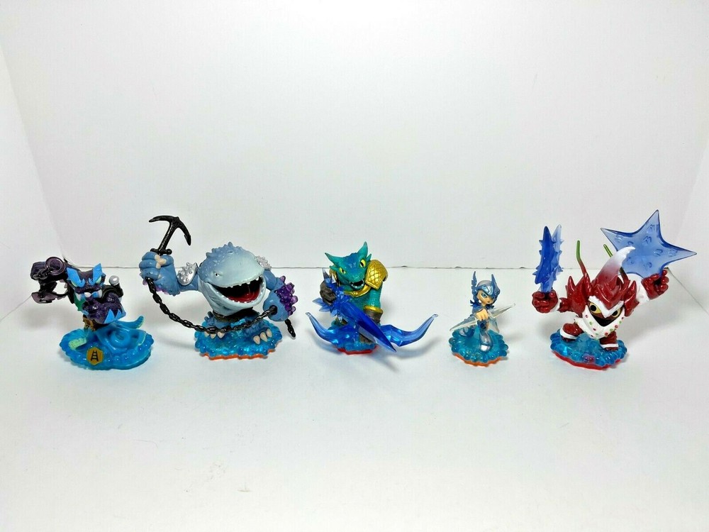 Activision Skylanders Water characters Lot 2 (5 items).