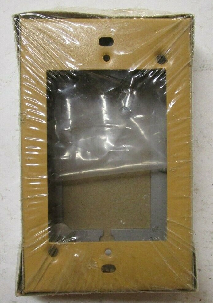 Wiremold No. 5751 Flush Type Extension Adapter Buff