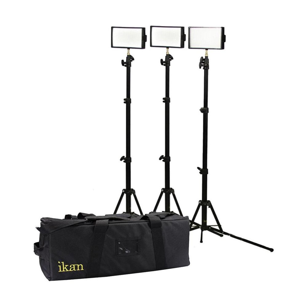 Ikan iLED312-v2 3-Point Light Kit #ILED312-V2-KIT