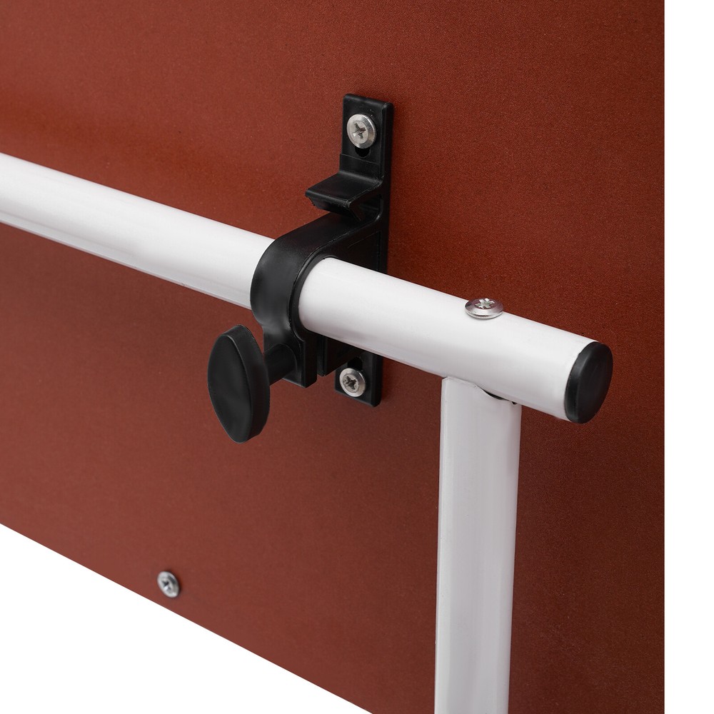 Adjustable Height Rolling Laptop Desk with 360° Wheels & Tilt Surface