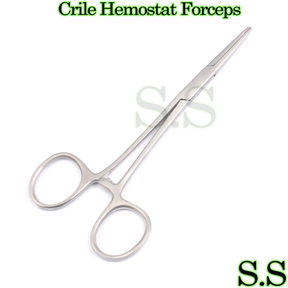 RANKIN CRILE HEMOSTAT LOCKING FORCEPS STR TIP 6.25"