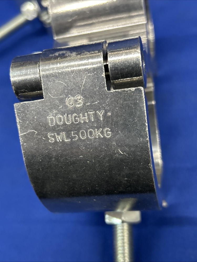 New pair Doughty Lightweight Parallel Coupler 2'' (Cheeseboro) SWL 500KG