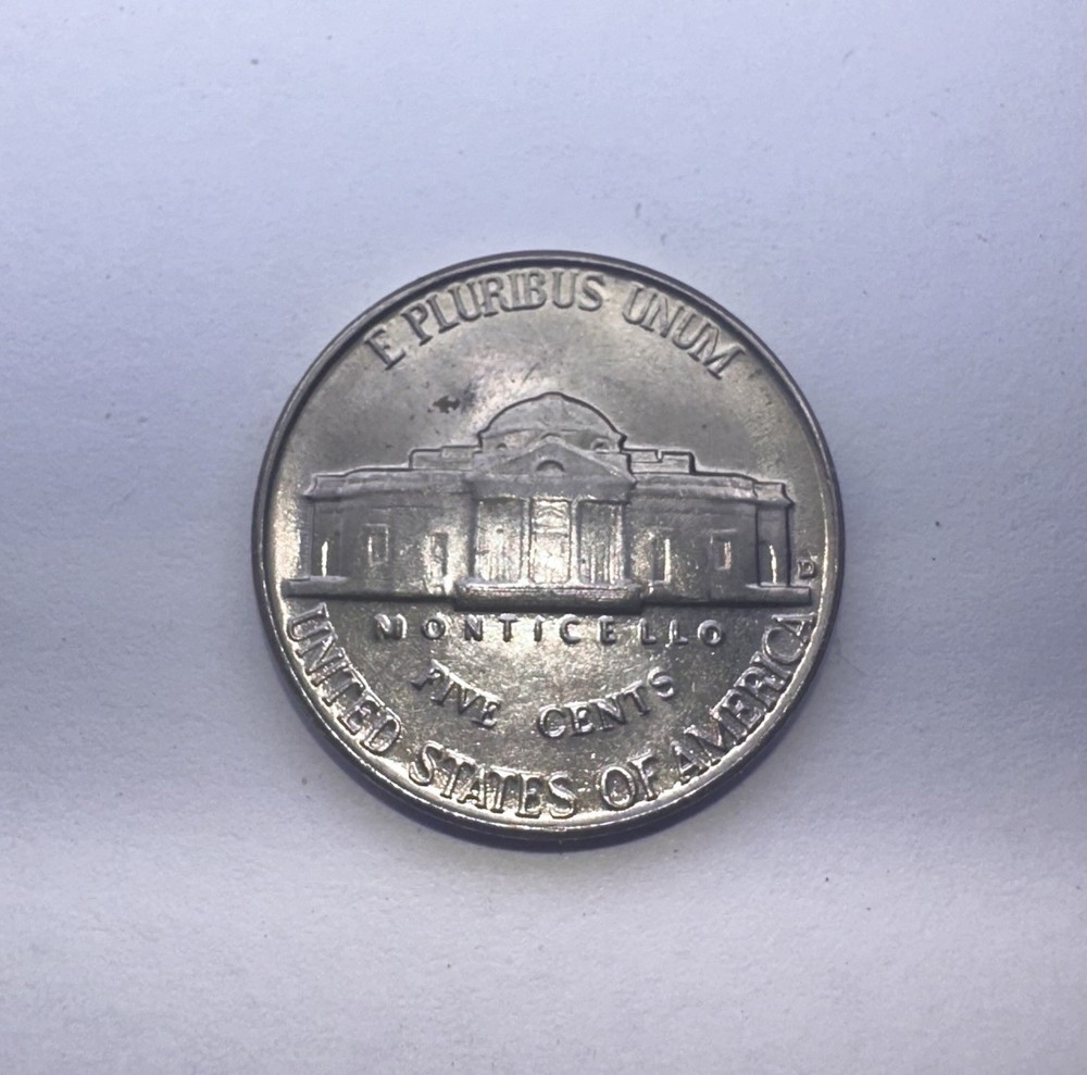 1955-D Jefferson Nickle