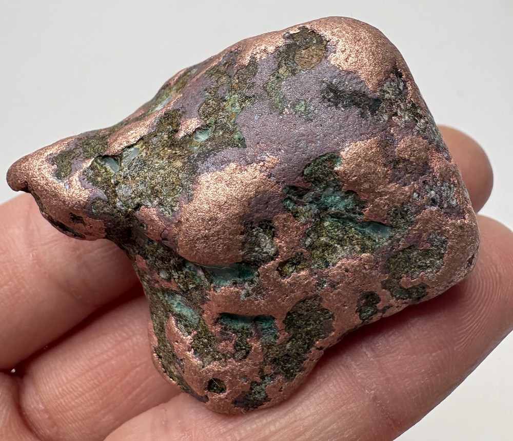 Pure Native Upper Michigan Float Copper Mineral Specimen Keweenaw Peninsula