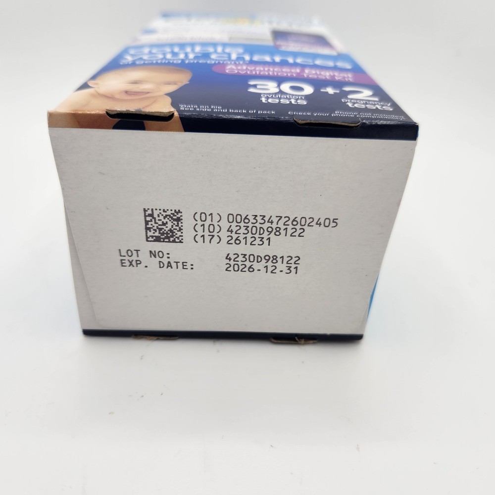 Clearblue Advanced Digital Ovulation Kit 30+2 Exp 12/2026