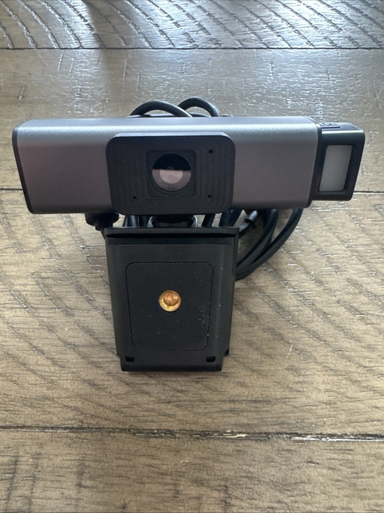 CaseCube 2K Quad HD Webcam Gray with LED Light