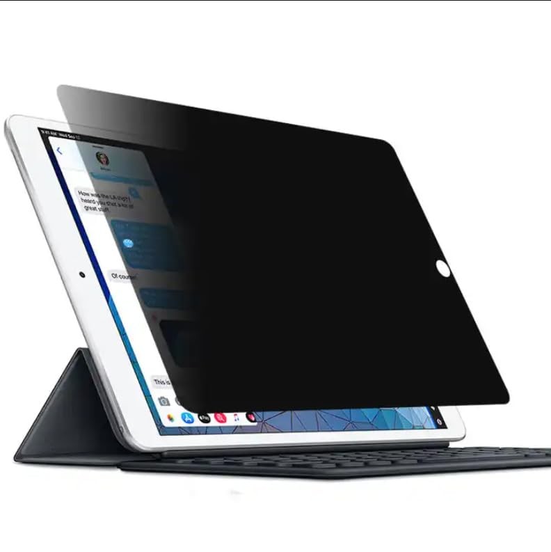 XINDERS Privacy Screen Protector for iPad 9th 8th 7th Generation hyaline