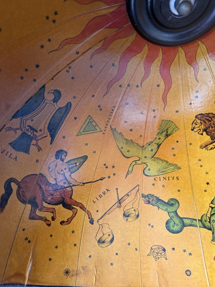Vintage Astrology Bar Table