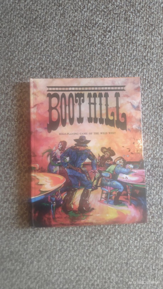 Boot Hill 2nd Edition Rules From 1979 TSR + Extras