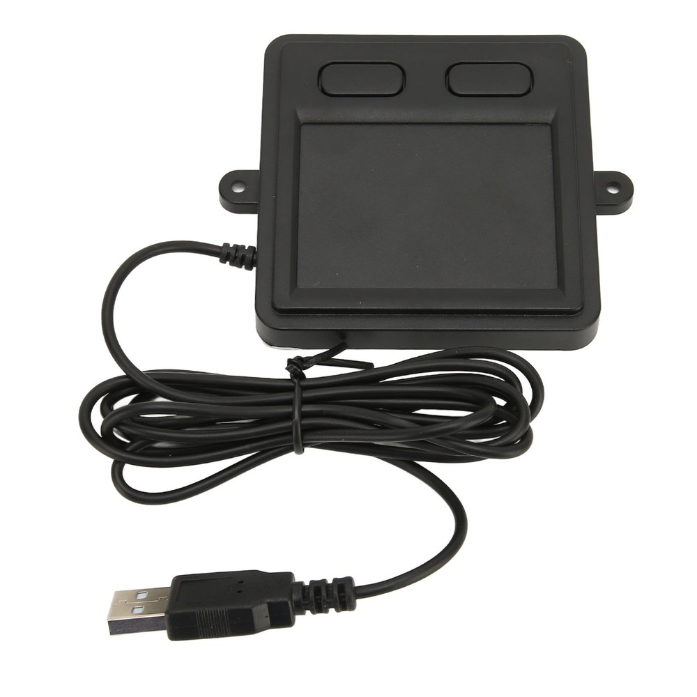 Wired USB Touchpad Multifunctional High Sensitivity 2 Button Design Black Portaˇ