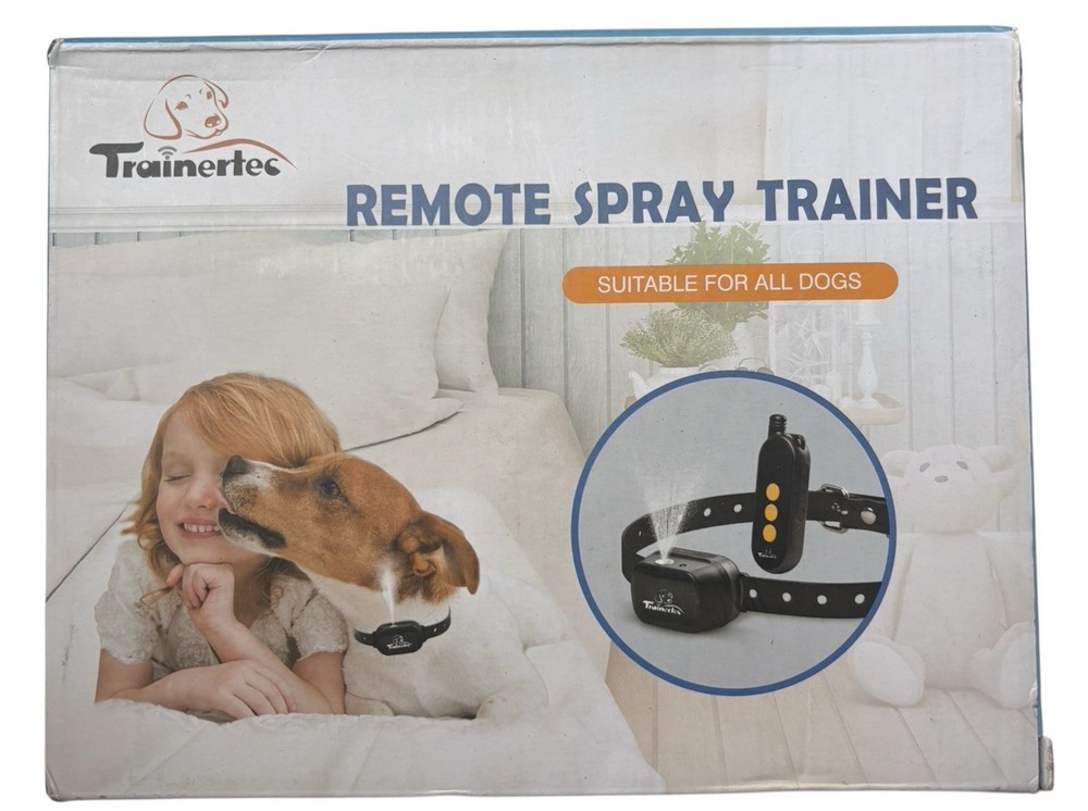 TRAINERTES REMOTE SPRAY TRAINER FOR ALL DOGS