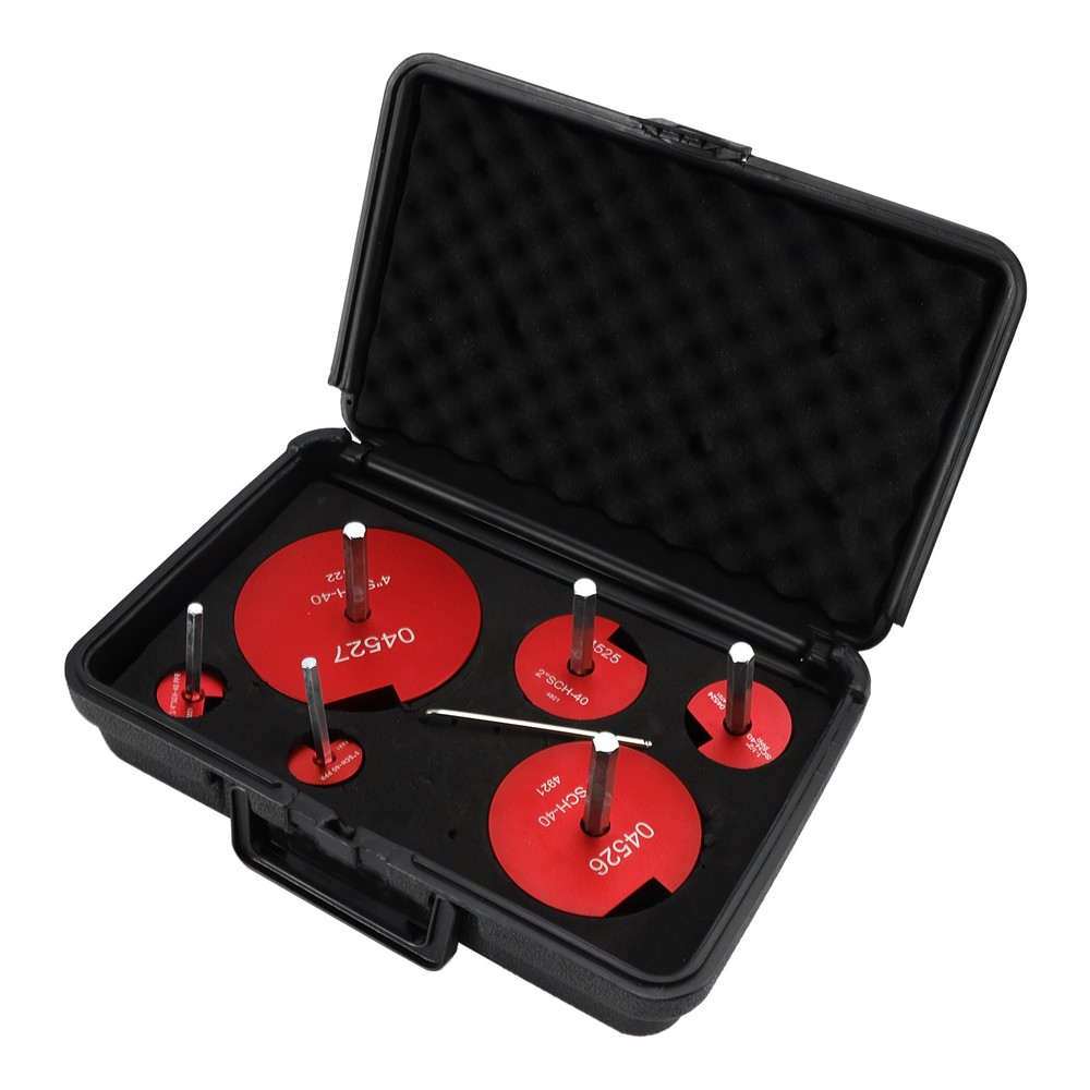 6 Piece 04529 For PPRK6 Plastic Pipe Fitting Reamer Kit For1/2" Drills