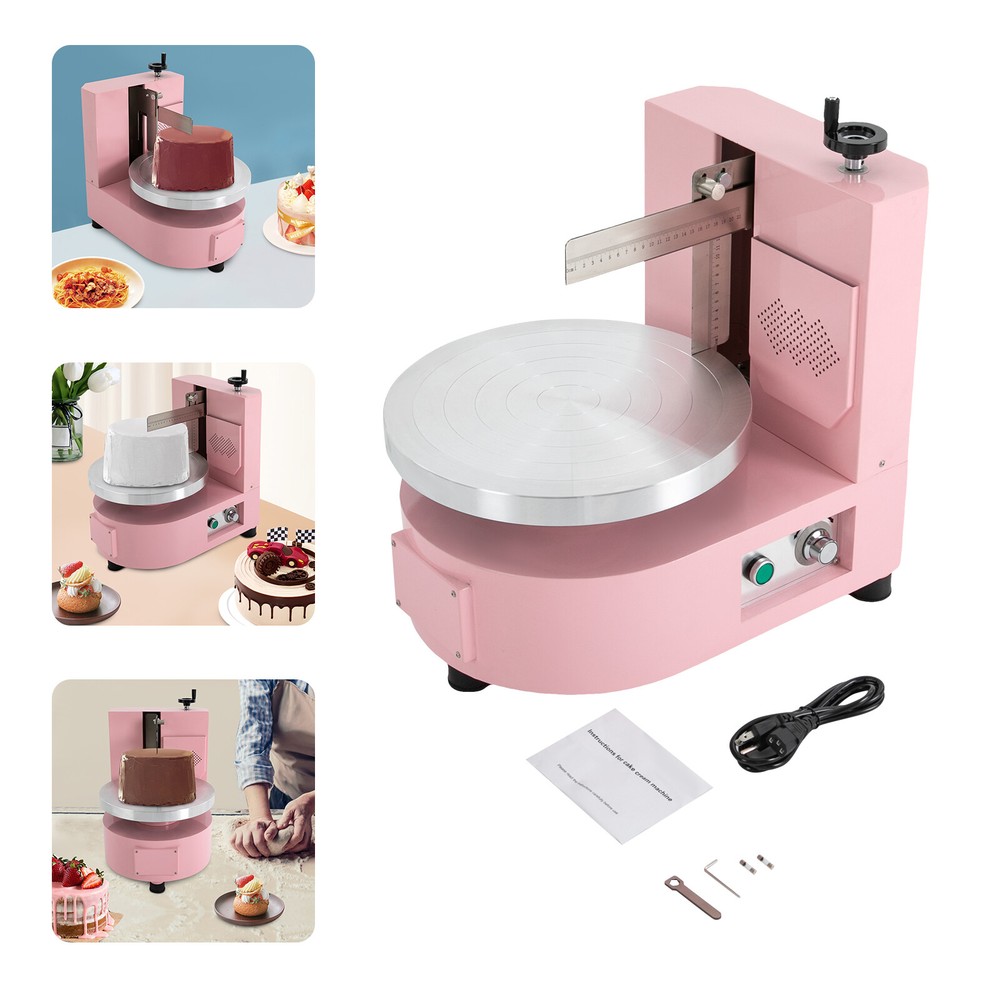 Cake Decorating Coating Machine Cream Spreading Edge Smoothing Coating Machine