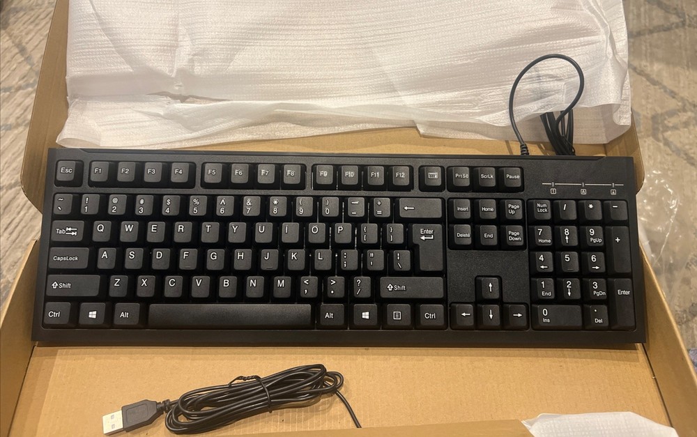 Keyboard & Mouse Wired Set KBM-STD-G1-VT QWERTY