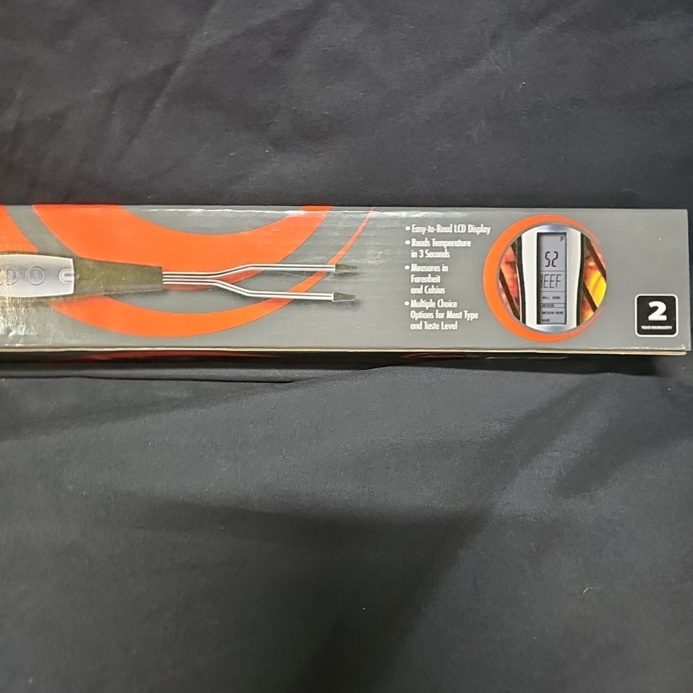 Range Master Digital BBQ Fork & Probe Thermometer Grilling