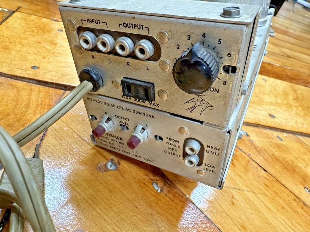 Fisher MPX-100 Tube Multiplex Console Version