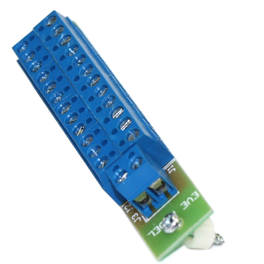1 Set Power Distribution Board 2 Inputs 24 Outputs for DC AC Voltage PCB002