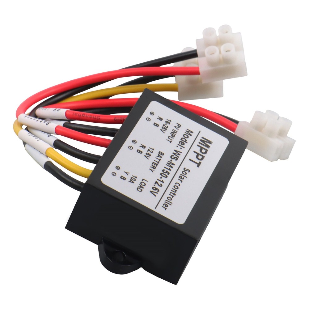 Solar Battery Charge Controller Boost MPPT Voltage Adjustable 150W 12.6V