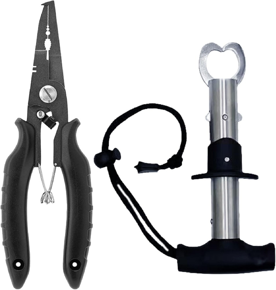 Fishing Tool Kit with Pliers and Knife