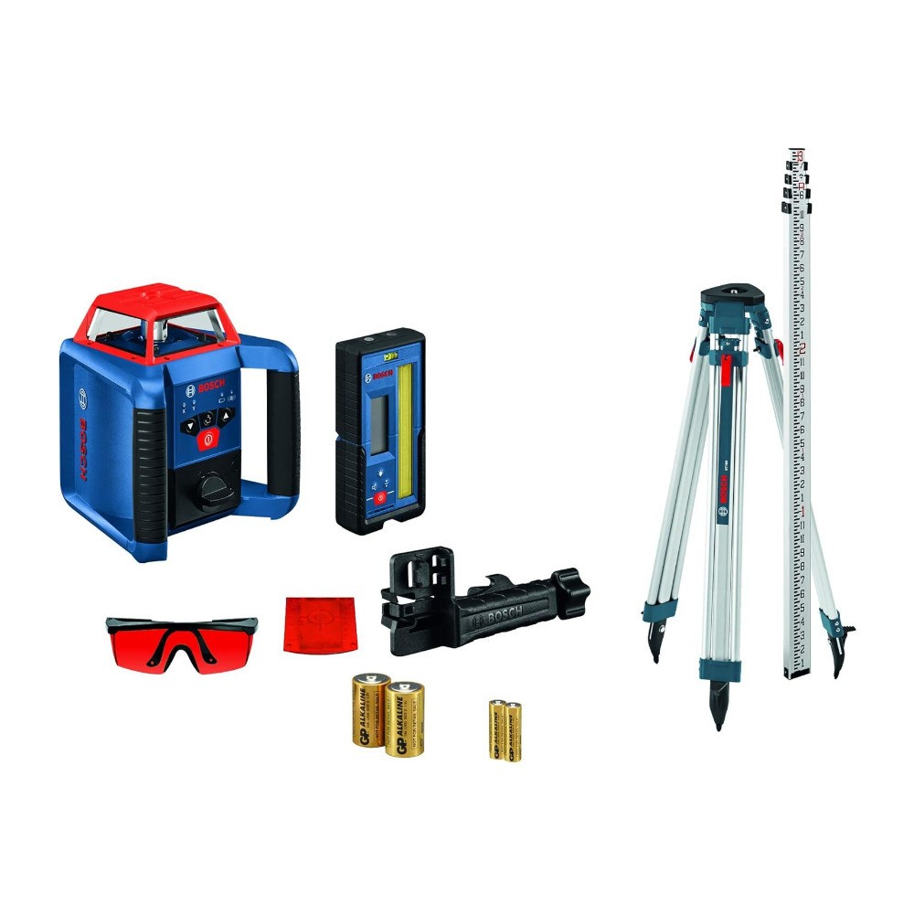 Bosch Revolve2000 GRL2000-40HK-RT Self-Leveling Horizontal Rotary Laser Kit