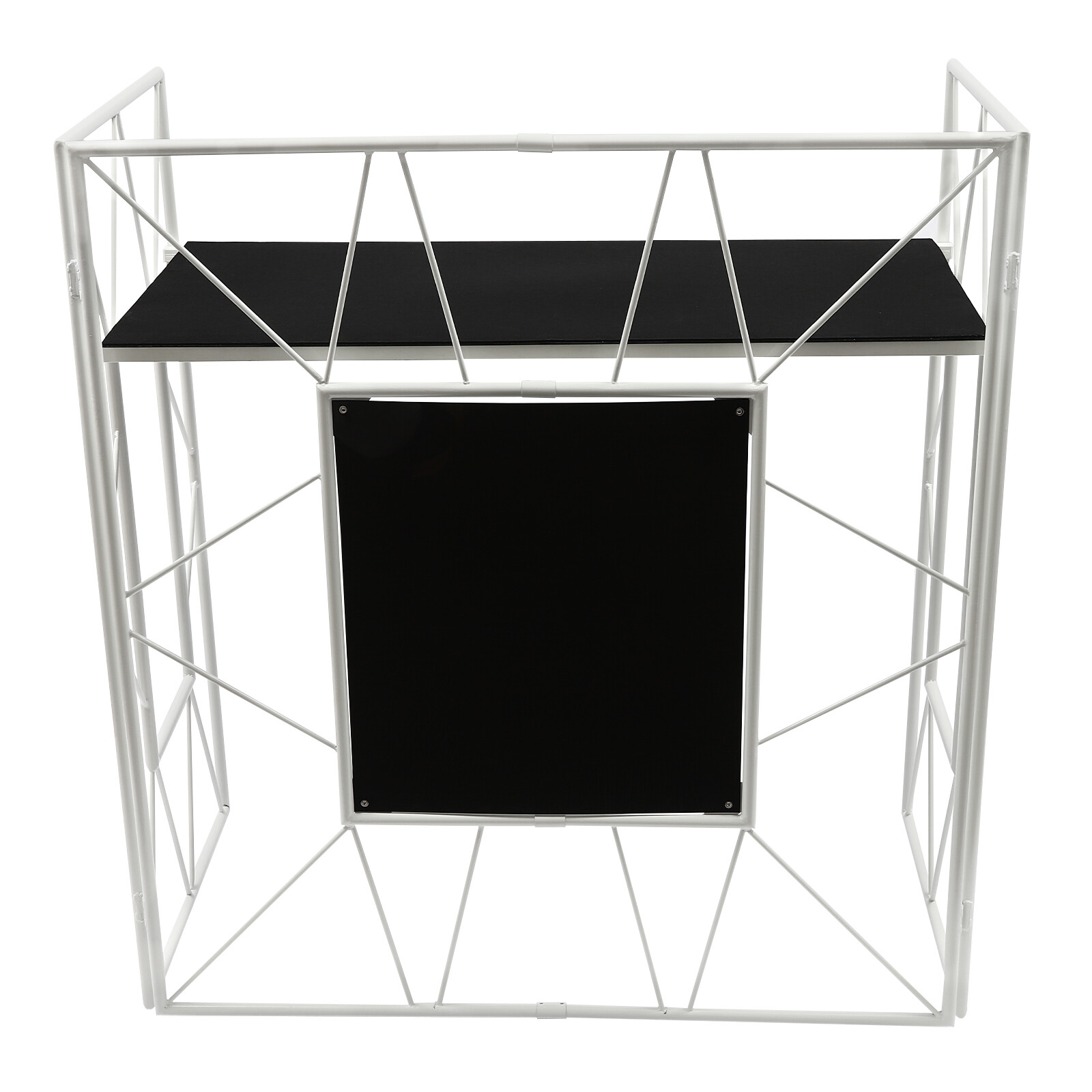 DJ Display Stand, DJ Event Booth Facade, Portable DJ Facade Booth Table, DJ Cont