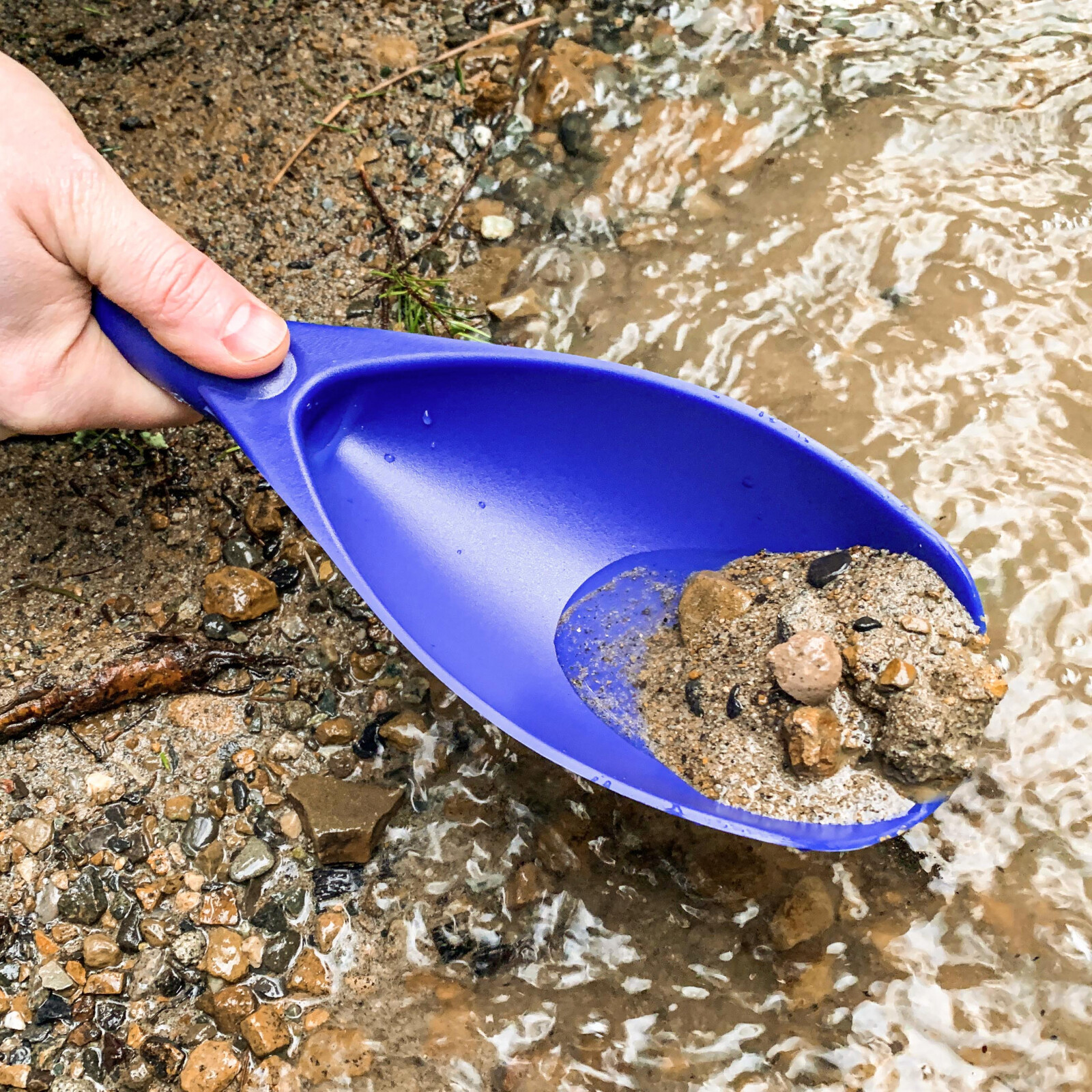 ASR Outdoor 12.5 Inch Large Sand Scoop Plastic Trowel for Metal Detector Gold
