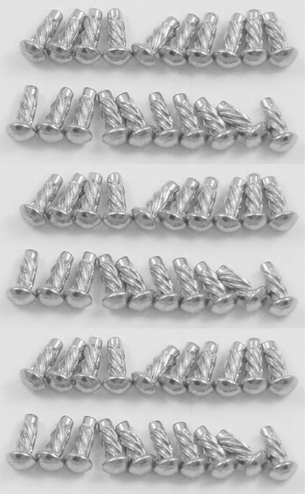 60 Replacement U-Drive Rivets For Hot Wheels Matchbox Resto & Custom Projects