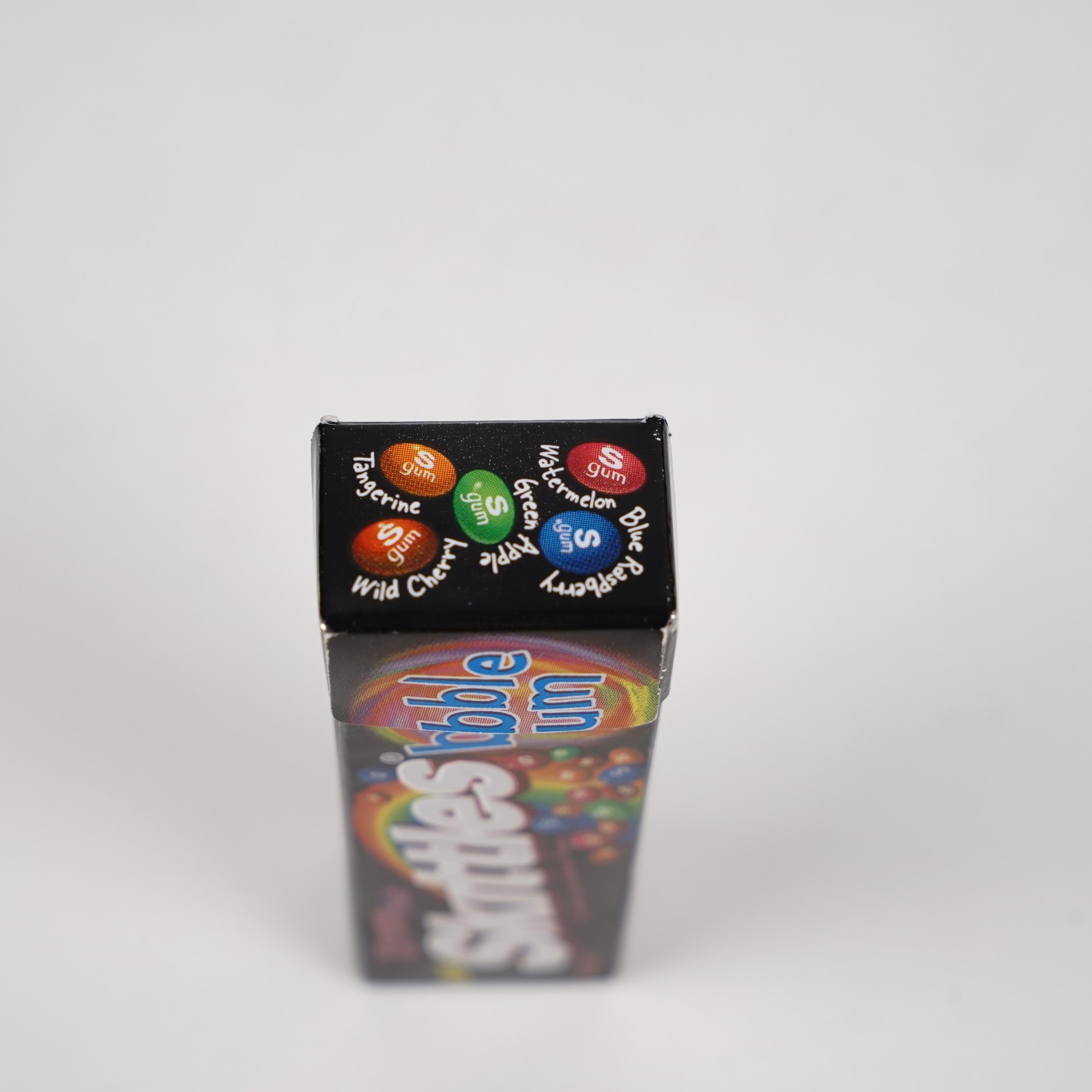 Skittles Xtreme Fruit Bubble Gum Empty Carton Box Vintage Advertising RARE