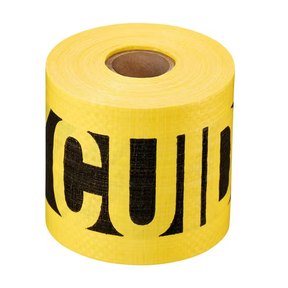 3 In. X 100 Ft. Reinforced Caution Tape
