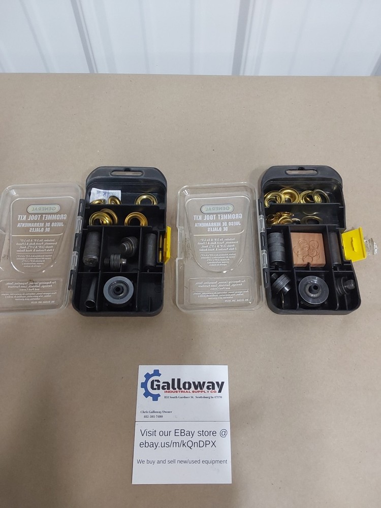 General Multi Grommet Tool Kit 81264 Used