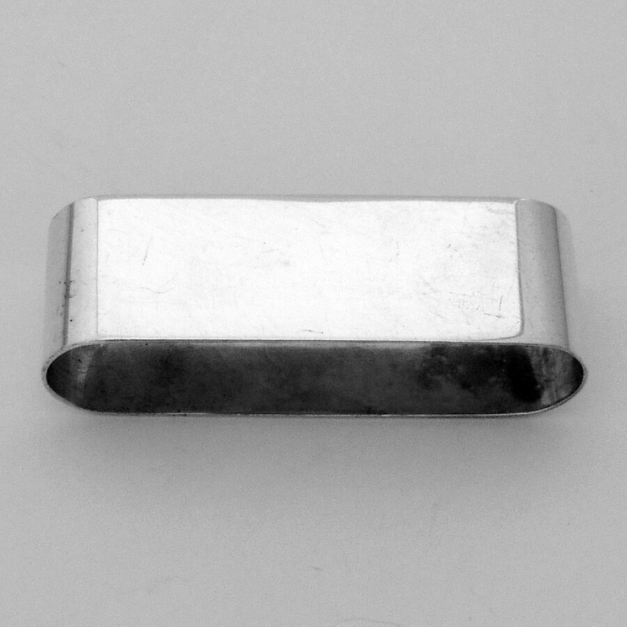 Oval Napkin Ring Gorham Sterling Silver Mono WMB