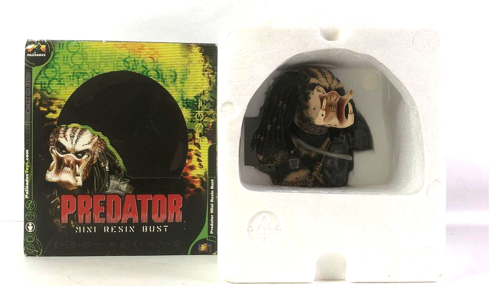 PREDATOR MINI RESIN BUST PALISADES W/ Open Box