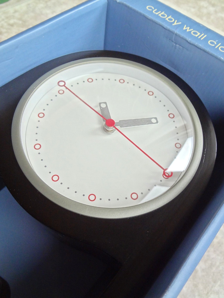 Michael Graves Cubby Wall Clock