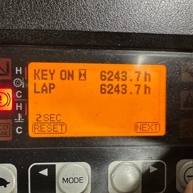 2021 Toyota 8FDU25 5000lb Used Diesel Forklift Triple Mast Sideshift 6243 Hours