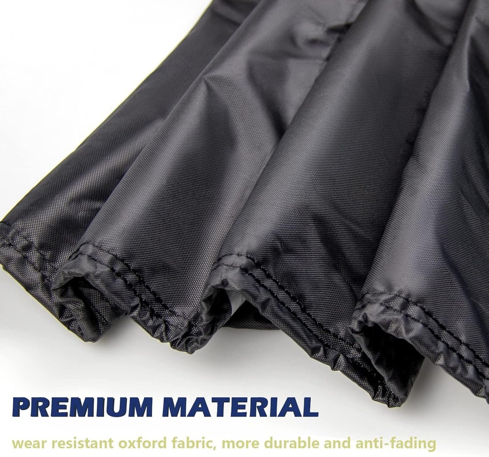 Inversion Table Protective Cover with Zipper, Waterproof& Dustproof Black
