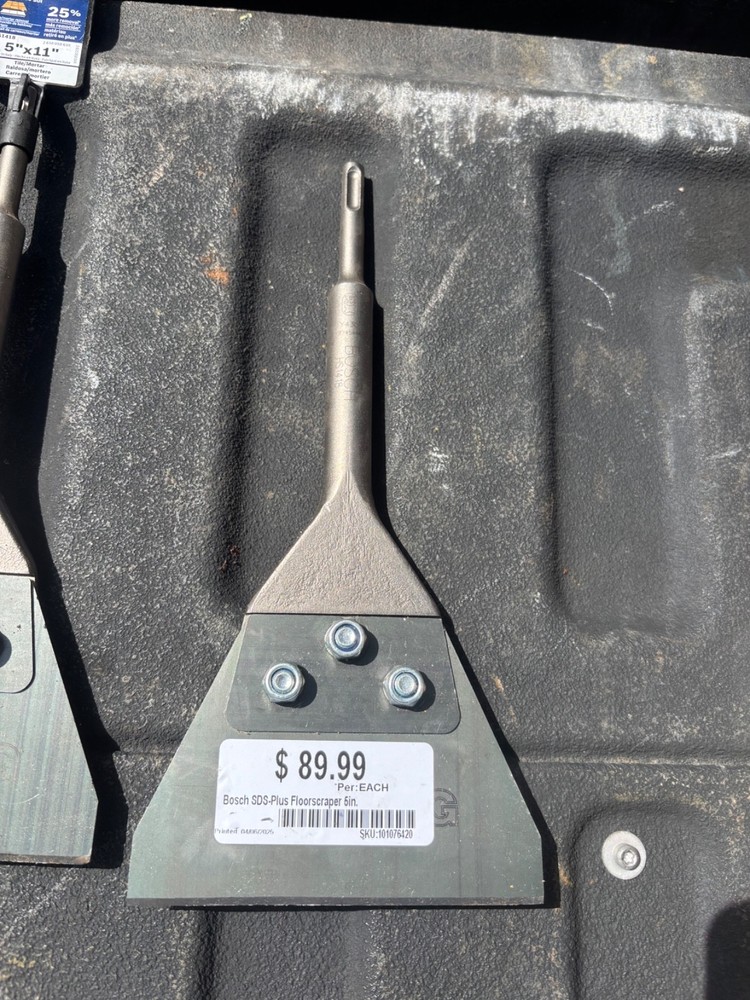 Bosch HS1418 SDS-Plus Floor Scraper - Gray