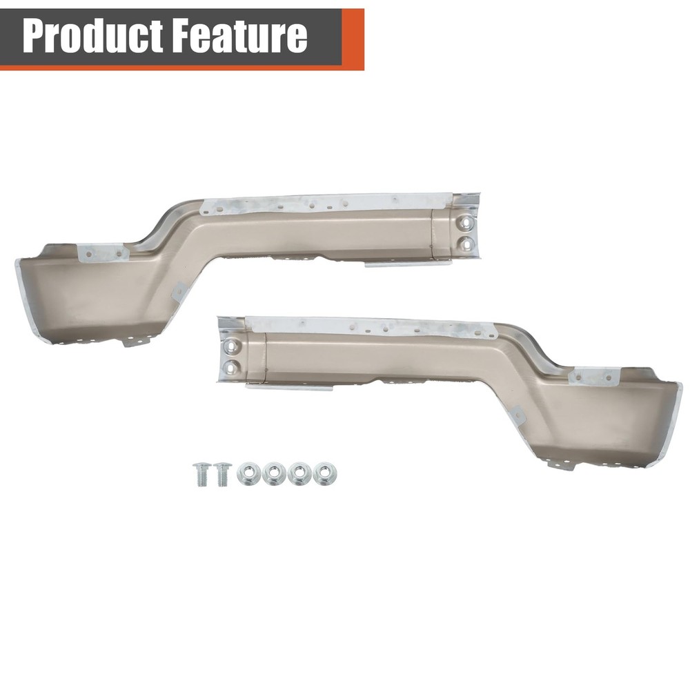 Chrome 2PCS Split Front Bumper Kit for Silverado 1500 2022-2024 85103441
