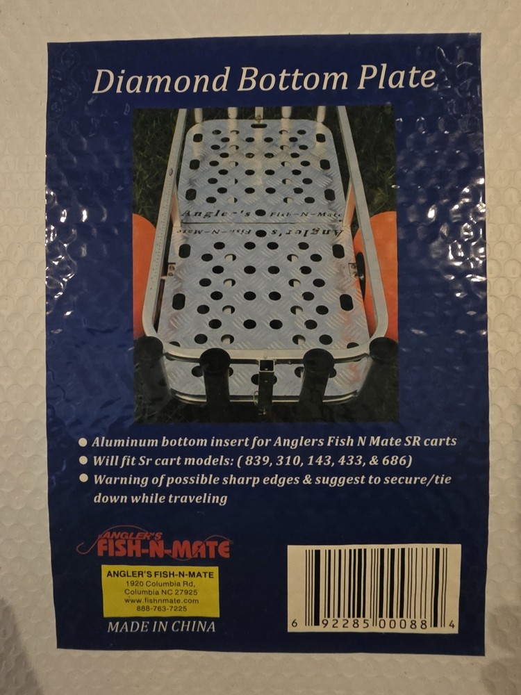 Angler's Fish-n-Mate Diamond Bottom Plate